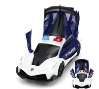 Transforming Car Toy, Model Car with Light and Music, Transforming Toy Vehicles, for Kids Boys Ages 3+ Collectors Indoor Play Outdoor Fun Birthday Role Playing Party Favor Holiday