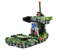 Transforming Car With Light - Morphing Racer, 1 Count Motorised Vehicle For Youth Entertainment, Shifting Machine With Glowing Lamps, Toys & Games, Conversion Model For Lounge, Playroom And Den