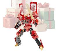 Transforming Ice Cream - Educational Building Blocks & Robot Action Figure | Kids Toy, STEM Learning & Creative Entertainment for Boys & Girls, Collectors’ Display, Indoor & Outdoor Play