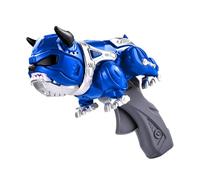 Transforming Robot Canine - Changing Robot Bulldog Toy, Mechanical Bulldog Shooter Action Figure | Shooter Feature Kids Display Collectible Model, Steampunk Metal Pet Decor, Playroom Shelf Toy For Kid