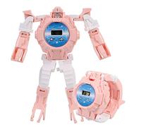 Transforming Robot Toy for Kids - Electronic Deformation Watch - Novelty Interactive Plaything for Children Unique Idea Boys and Girls Learning Experience (One Size)