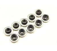 transformparts Bike Bicycle Rear Axle Nuts Hub Nuts Cone Nuts Dust Protector 3/8 x 26tpi 10PC