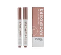 Transformulas Facefixers Duo Instant Lip Plumping Serum Day & Night Lip Enhancer Set, Hydrating Sculpting Smoothing Clinically Proven Non-Sticky Fullness Boost Cruelty Free Dermatologist Tested