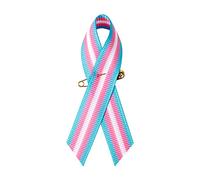 Transgender Awareness Ribbons Grosgrain Ribbon 200 Pieces 1.4 * 3 inch