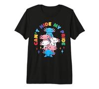Transgender Axolotl Queer Kawaii LGBTQ Pride Premium T-Shirt
