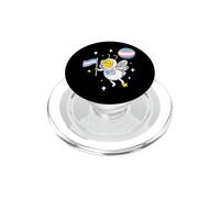 Transgender Bee In Space Trans Pride PopSockets PopGrip for MagSafe