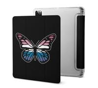 Transgender Butterfly Tri-fold Tablet Case