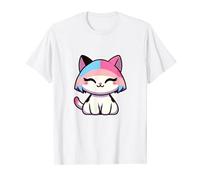 Transgender Cat Kitten Trans LGBTQ Transsexual Pride Kitten T-Shirt