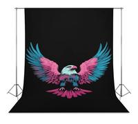 Transgender Ea-gles Photo Studio Backgrounds Black Photography Backdrop for Portrait Video Shooting Live 56"x118"