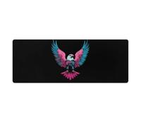 Transgender Ea-gles Rectangular Non-Slip Mouse Pads Rubber Base Desk Mat for Home Office 30x80cm