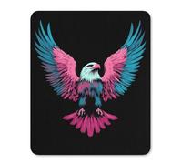 Transgender Ea-gles Rectangular Non-Slip Mouse Pads Rubber Base Mouse Mat for Desktop Home Office 25 * 30cm