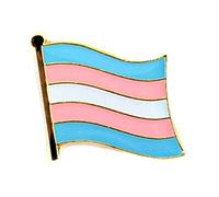 Transgender Flag Enamel Pin Badge - Trans LGBT Gay Pride Lapel - FlagSuperstore