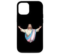 Transgender Jesus Embracing Trans Pride Love Case for iPhone 12/12 Pro