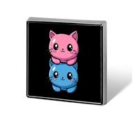 Transgender LGBTQ Proud Trans Cats Custom Brooch Pin Lapel Pins Tie Suit Dress Accessories Wedding Birthday for Men Women
