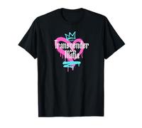 Transgender Mafia Heart Graffiti T-Shirt