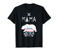 Transgender Mama Bear T-Shirt For Moms Of A Trans Child T-Shirt