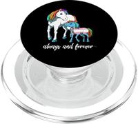 Transgender Mama unicorn LGBTQ Child unicorn PopSockets PopGrip for MagSafe