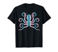 Transgender Octopus LGBT-Q Cute Trans Pride Flag Color T-Shirt