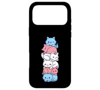 Transgender Pride Cat LGBT Trans Flag Cute Cats Pile Gifts Case for iPhone 17 Pro Max