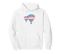 Transgender Pride Hot Air Balloon LGBT Trans Men Women Flag Pullover Hoodie