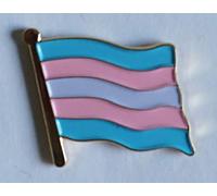 Transgender Pride (pink/blue) Flag Enamel Pin Badge