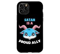 Transgender Pride Satan Is A Proud Ally Statement Case for iPhone 11 Pro