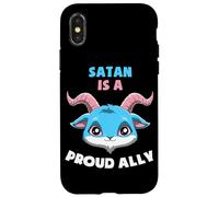 Transgender Pride Satan Is A Proud Ally Statement Case for iPhone X/XS