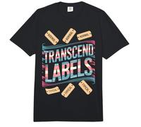 Transgender Pride Transcend Labels Comfort Colors Adult Heavyweight T-Shirt