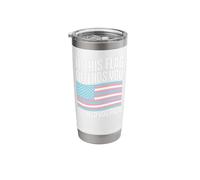 Transgender Trans LGBT Pride Rights Flag If This Flag Stainless Steel Insulated Tumbler