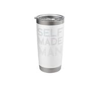 Transgender Trans LGBT Pride Rights Self Made Man Stainless Steel Insulated Tumbler