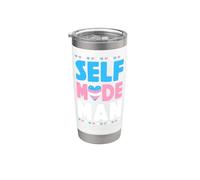 Transgender Trans LGBT Pride Rights Self Made Man Stainless Steel Insulated Tumbler