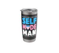 Transgender Trans LGBT Pride Rights Self Made Man Stainless Steel Insulated Tumbler