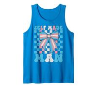 Transgender Trans Pride Flag LGBTQ Coquette Self Made Man Tank Top