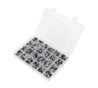 Transistor Assortment Kit 20 Values 480pcs NPN PNP Power General Transistors 2N2222 2N2907 2N3904 2N3906 A1015 BC327 BC337 C1815 S8050 S8550 TO-92