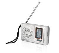 Transistor Radio, AM FM Small Mini Portable Radio Battery Operated Weather Radio with Excellent Reception for Indoor Outdoor Emergency