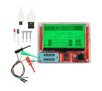 Transistor Tester Lcr T10H, Portable, Graphic LCD Display, 3.7V Npn mos Meter for Inductance Diode BIANMTSW