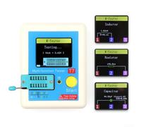 Transistor Tester Multimeter with Color TFT Display for Diodes, Triodes, Thyristors, Capacitance, Resistance, Inductance Measurement LCR-T7 LCR-TC1(LCR-T7)
