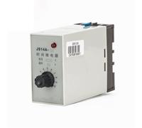 Transistor Type Time Relay JS14A 24V 36V 110V 220V 380VAC 1S 5S 10S 30S 60S 10M 60M 1Pcs(0-30 Minute AC220V)