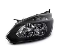 Transit Custom Headlight Left Black 12- Headlamp Passenger for Ford, Near Side N/S