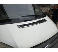 TRANSIT MK7 Stainless Steel Chrome Bonnet Ventilation Hood Trim (2006-2013)