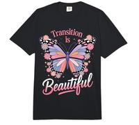 Transition is Beautiful Transgender Pride Trans Comfort Colors Adult Heavyweight T-Shirt