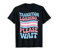 Transition Loading LGBTQ Pride Month Trans Transgender T-Shirt