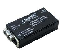 Transition Networks M/GE-PSW-SX-01-NA Stand-Alone - Fiber media converter - Ethernet, Fast Ethernet, Gigabit Ethernet - 10Base-T, 1000Base-SX, 100Base-TX, 1000Base-T - RJ-45 / SC multi-mode - up to 18