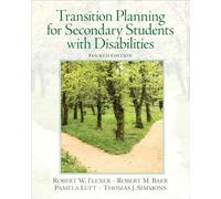 Transition Planning for Secondary Students with Disabilities