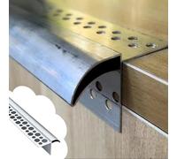 Transition Profile Prevents Backflow Gutter Drip Edge Various Sizes Window Protection for Homes Terrace Edge Gutter Drip Edge (8.8m/28.9ft) Durable and WeatherResistant