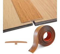 Transition Profile T Profile, 1 M/2 M/3 M x 5 cm Self-Adhesive Transition Strip Floor, Door Sill Strip, PVC Cover Strip, Flexible for Connecting Floors, Gaps of Laminate Flooring Tiles