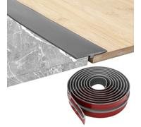 Transition Profile, T Profile Transition Strip, Floor Strip, Self-Adhesive, Door Threshold Strip, Gap Cover, Divider Strip for Door Thresholds and Connecting Floors of Laminate Plank Tiles, 3 m x 5 cm