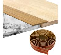 Transition Profile, T Profile Transition Strip, Floor Strip, Self-Adhesive, Door Threshold Strip, Gap Cover, Divider Strip for Door Thresholds and Connecting Floors of Laminate Plank Tiles, 3 m x 5 cm