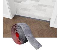 Transition Profile, Thickened, Self-Adhesive Floor Divider Strip for Connecting Floor Gaps Carpet Threshold Transition Tile Floor (Count Grey-1M)