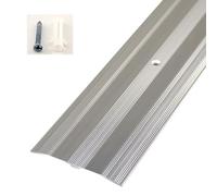 Transition Strip, Floor Transition Strip Slip Flooring Divider Strips with Pre Drilled Holes & Fittings